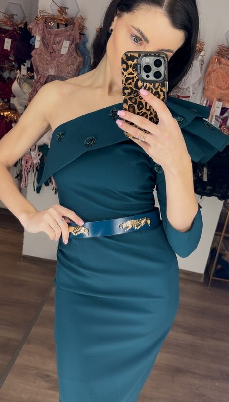 Smaragda zaļa kleita