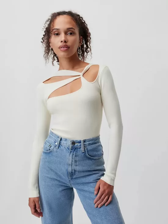 Ava džemperis beige LeGer by Lena Gercke