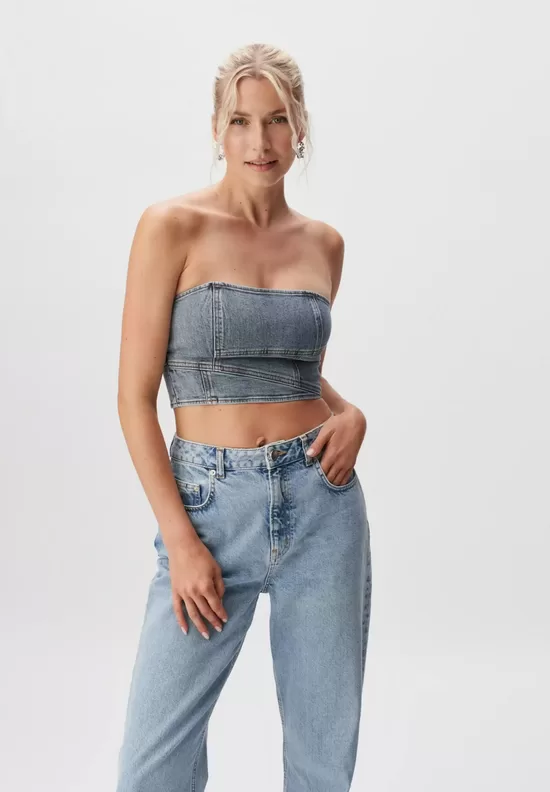 LeGer by Lena Gercke TAMARA - Top - blue denim