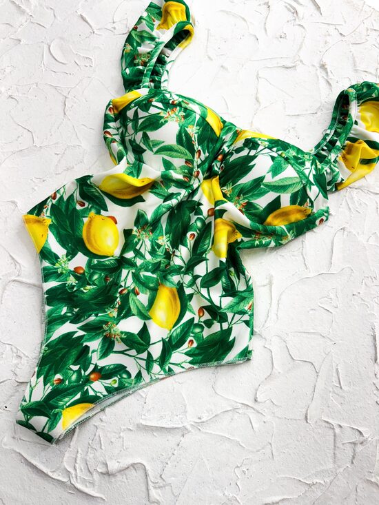Elegants bodijs "Lemon"
