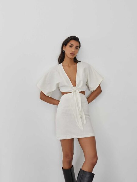 Alia Dress white LeGer by Lena Gercke